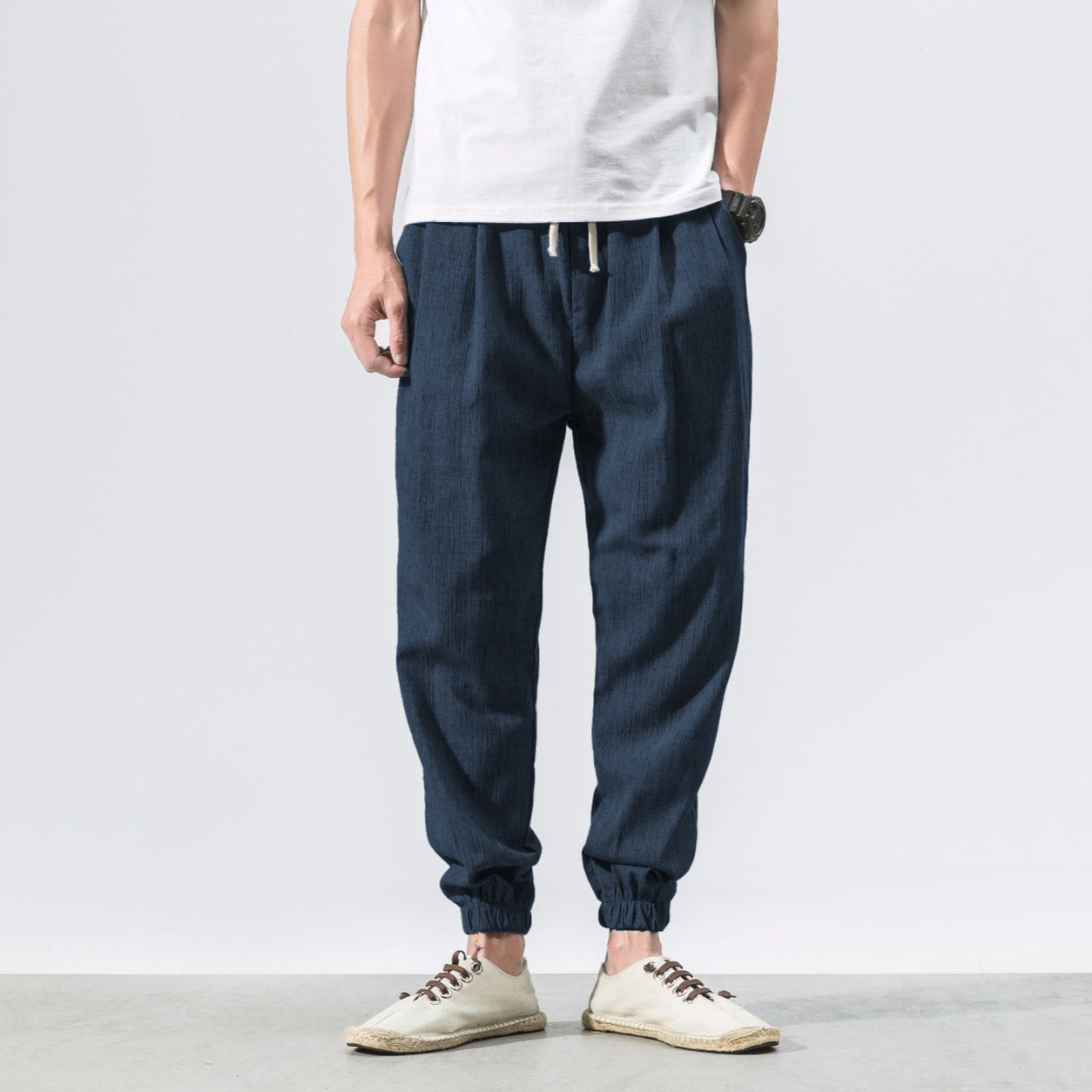 Japanese style joggers on sale