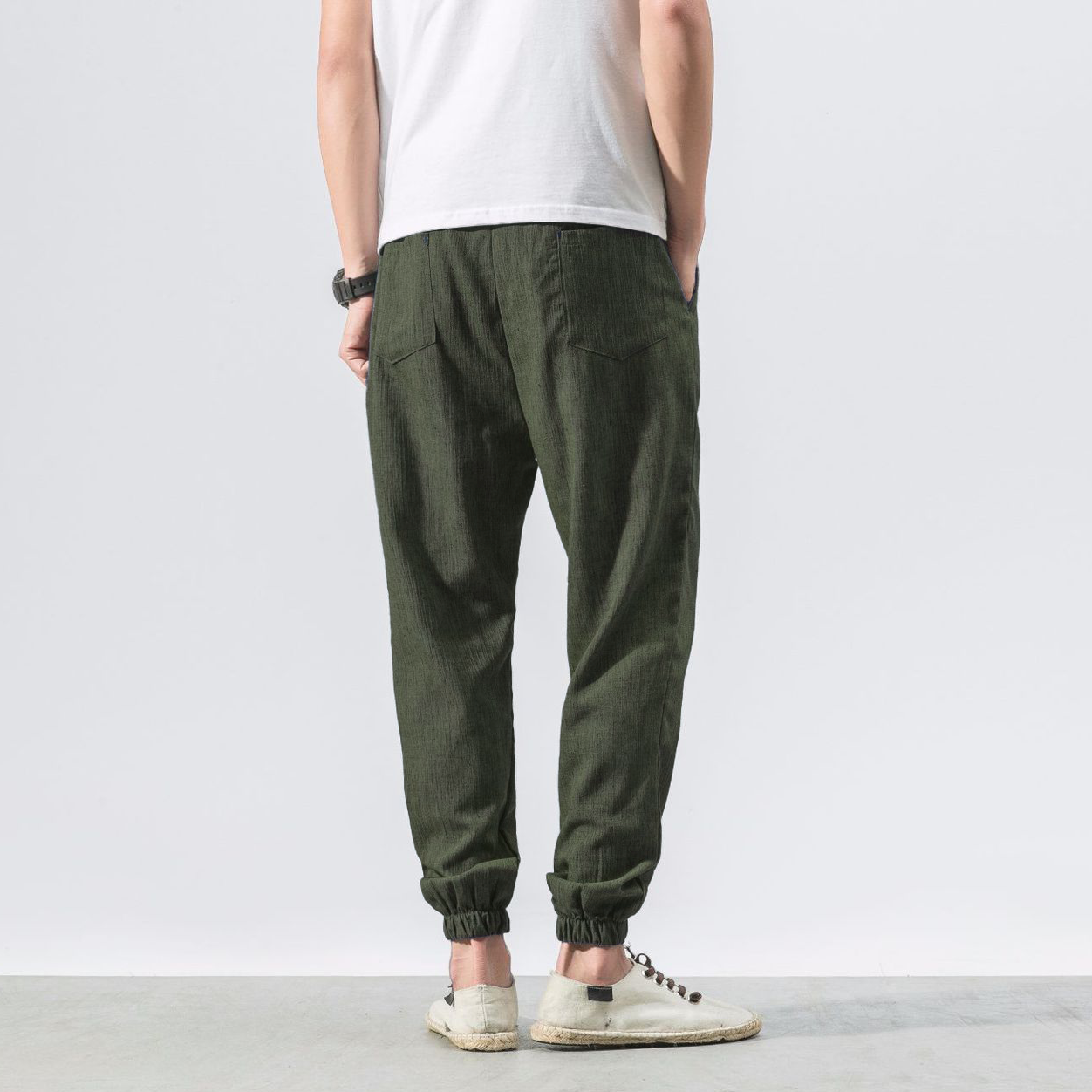 Dark Green Sweatpants, Baggy Sweat Pant Man Woman, Drop Crotch Pants, Green  Loose Pants, Plus Size Pants -  Israel